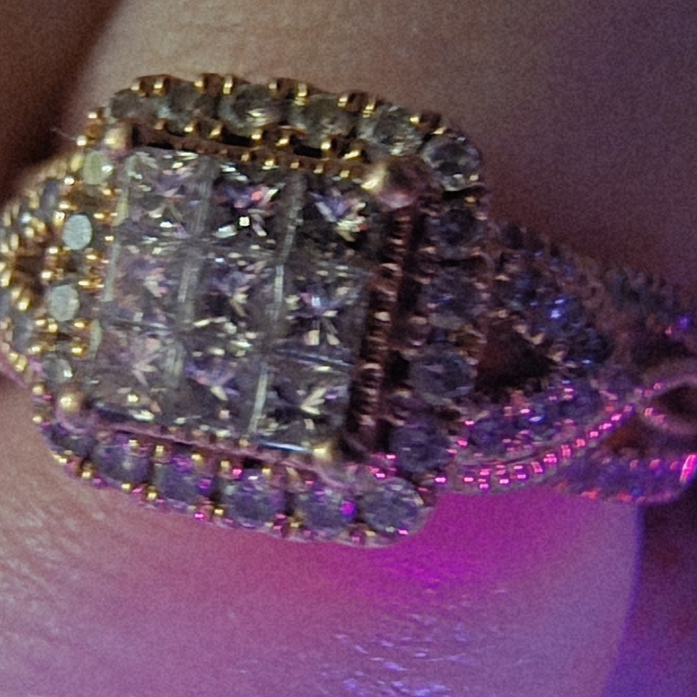 10 Karat Rose Gold Engangment Ring